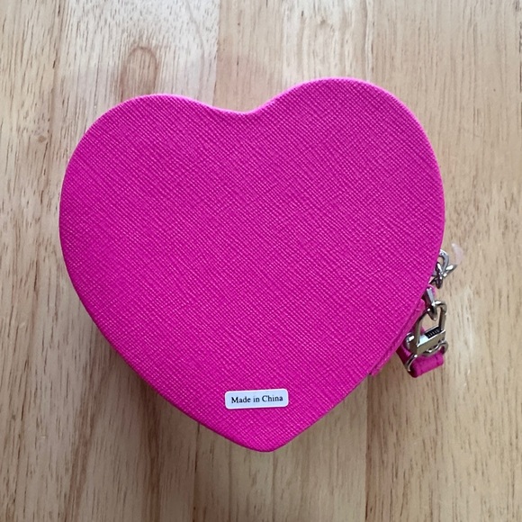 Pandora Vibrant Pink Heart Wristlet - Picture 3 of 5